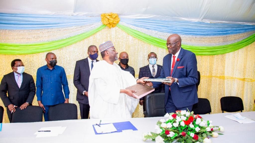 Handover Ceremony Between Incoming and Out-Going Management of The Pan African Postal Union (PAPU) In Arusha, Tanzania