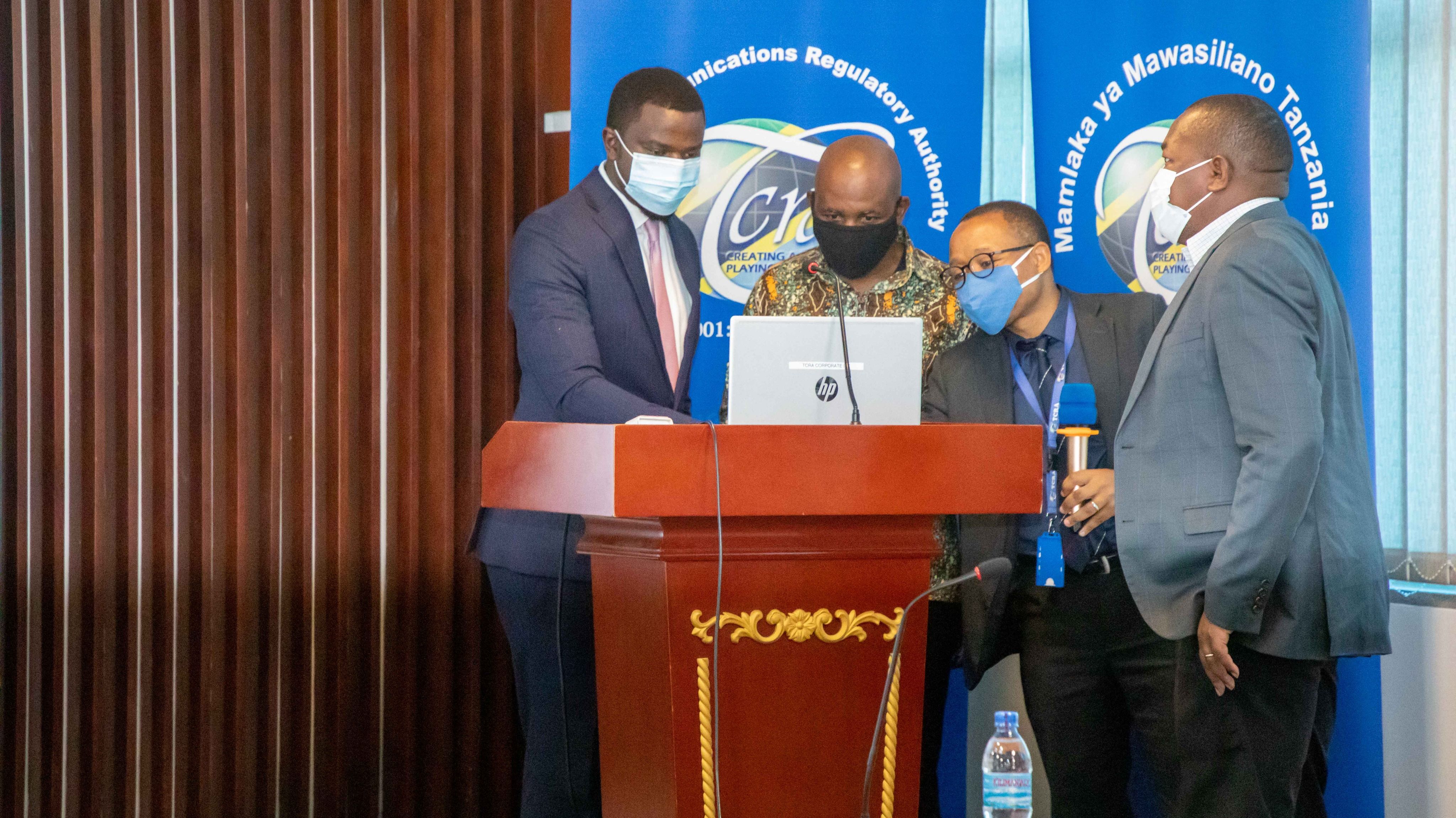 Ministers of Communication and Information launches Licencing Management System of TCRA