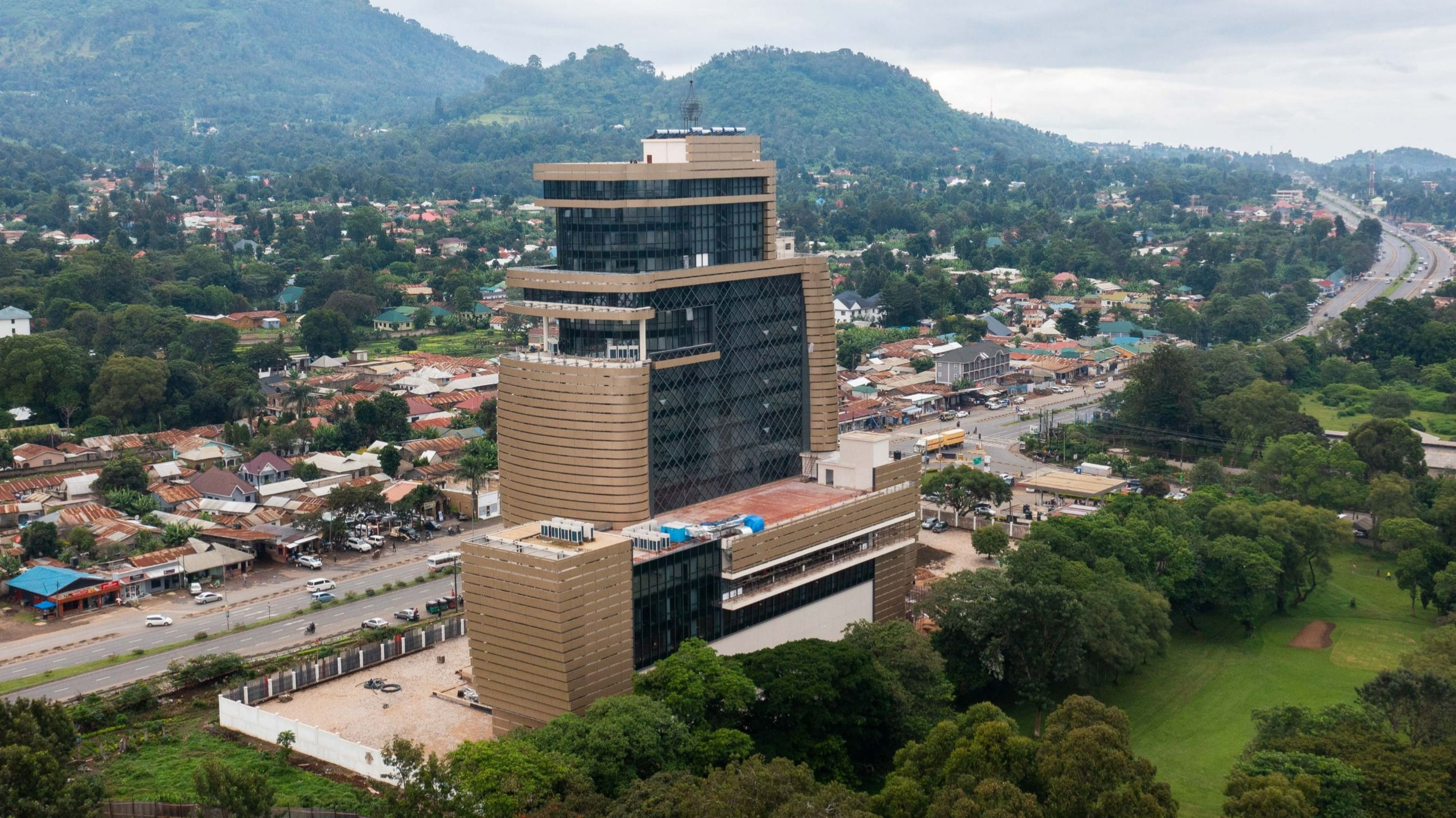 New Pan African building symbol of digital transformation