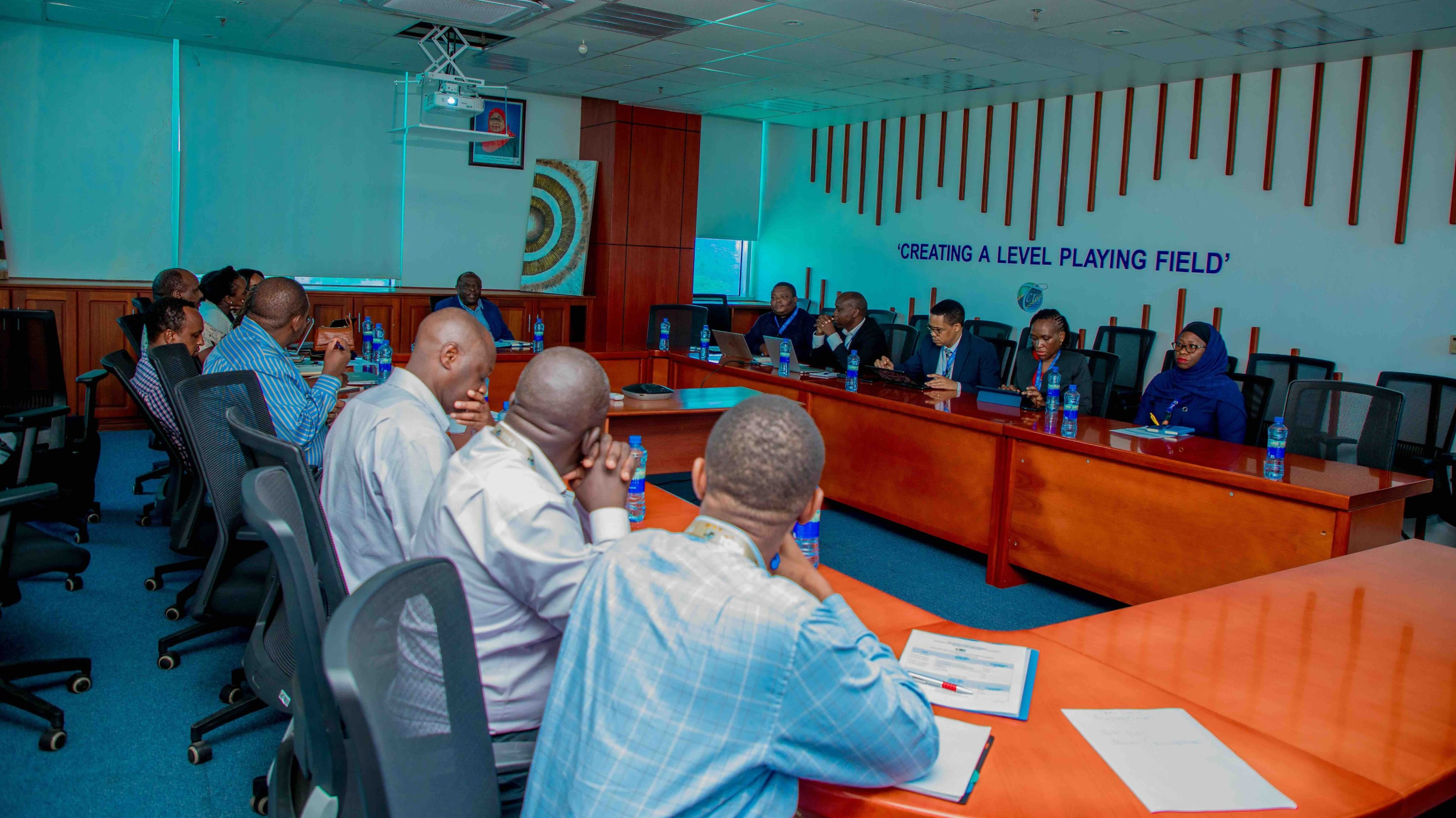 TCRA, CAK, and KRA Exchange Expertise on Communication Systems